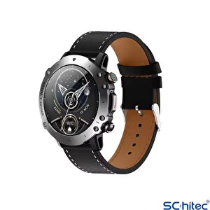 Schitec Hw6 Sport Amoled Ekran Android İos Harmonyos Uyumlu Akıllı Saat Gümüş