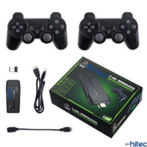 Schitec Arcade 4khd Retro Game Stick 90 Lı Yıllar Atari Makinası Oyunları 3885 Oyunlu Konsol