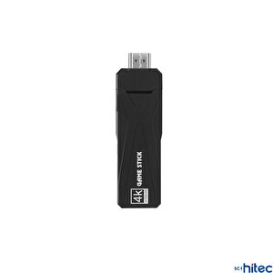 Schitec 4k Android Tv Stick Ve Retro Game Konsol 10000 Oyunlu 64gb Siyah