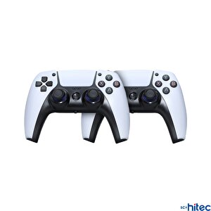 Schitec 4k Android Tv Stick Ve Retro Game Konsol 10000 Oyunlu 64gb Beyaz