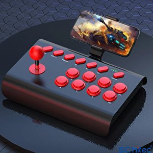 Schitec Bsp-y02 Joystick Switch/ps3/ps4/pc/android/i̇os Mf/tv Retro Oyun Konsolu Joystiği Beyaz