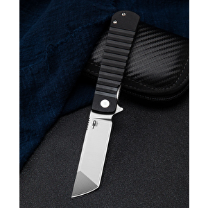 Bestech Titan Siyah G10 Sap: 2,96'' D2 Çakı Bg49a-1