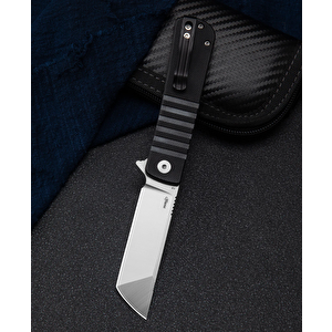 Bestech Titan Siyah G10 Sap: 2,96'' D2 Çakı Bg49a-1