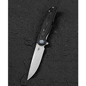 Bestech Ascot Bg19a Karbon Fiber Ve G10 Saplı Ara Katman D2 Çelik Çakı