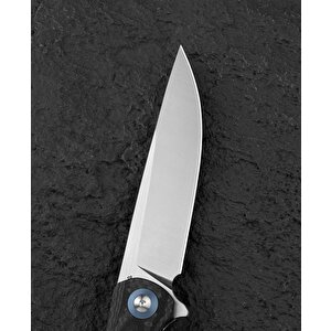 Bestech Ascot Bg19a Karbon Fiber Ve G10 Saplı Ara Katman 3,82'' D2 Çakı