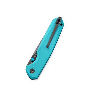 Bestechman Velix Bmk07d: 3.315" 14c28n Çelik Çakı, G10 Sap, Düğme Kilidi, Flipper
