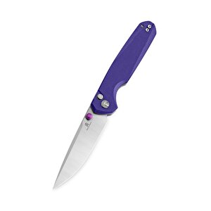 Velix Bmk07c: 3.315" 14c28n Çelik Çakı, G10 Sap, Düğme Kilidi, Flipper