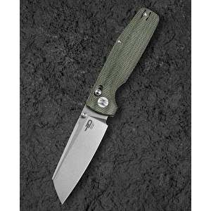Bestech Slasher Bg56b-1 Micarta Saplı 3,5'' D2 Çakı