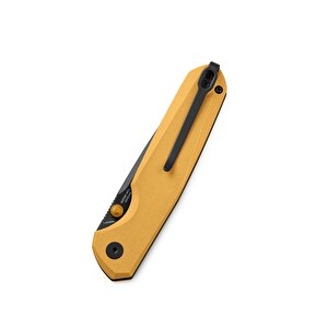 Bestechman Velix Bmk07e: 3.315" 14c28n Çelik Çakı, G10 Sap, Düğme Kilidi, Flipper