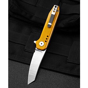 Bestech Syntax Bg40b Sarı G10 Sap 14c28n Çelik Çakı