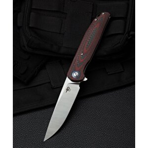 Bestech Ascot Bg19f Karbon Fiber Ve G10 Saplı Ara Katman D2 Çelik Çakı