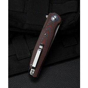 Bestech Ascot Bg19f Karbon Fiber Ve G10 Saplı Ara Katman D2 Çelik Çakı