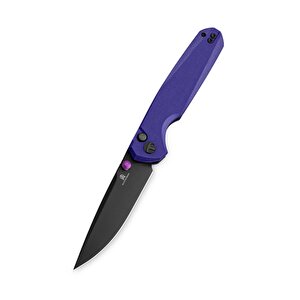 Velix Bmk07f: 3.315" 14c28n Çelik Çakı, G10 Sap, Düğme Kilidi, Flipper