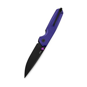 Velix Bmk07f: 3.315" 14c28n Çelik Çakı, G10 Sap, Düğme Kilidi, Flipper