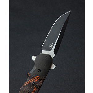 Bestech Freefall Bt2007b Titanyum+siyah Turuncu G10 Sap: 2,65'' S35vn Çakı