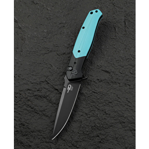 Bestech Swordfish Bbestech Swordfish Bg62e Siyah Ve Açık Mavi G10 Saplı 3.94" 14c28n Çakı