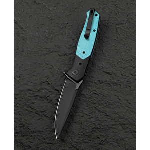 Bestech Swordfish Bbestech Swordfish Bg62e Siyah Ve Açık Mavi G10 Saplı 3.94" 14c28n Çakı