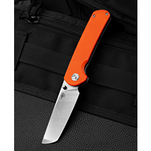Bestech Sledgehammer Turuncu G10 Sap: 3'' D2 Çakı Bg31a-1