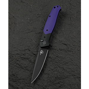 Bestech Swordfish Bg62c Siyah Ve Mor G10 Sap 3,94'' 14c28n Çakı