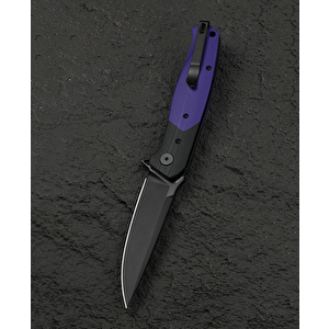 Bestech Swordfish Bg62c Siyah Ve Mor G10 Sap 3,94'' 14c28n Çakı