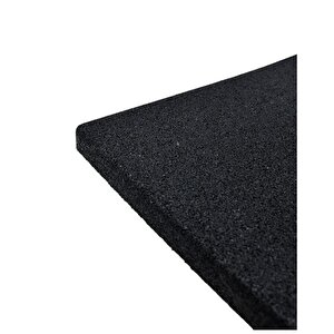 Kauçuk Zemin Kaplama 40x40x2cm 6 Adet Tse Belgeli Siyah
