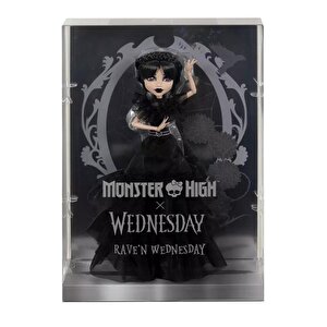 Monster High Wednesday Balo Elbiseli Bebek Hxj03