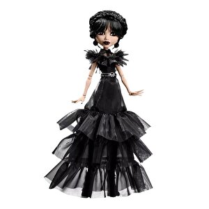 Monster High Wednesday Balo Elbiseli Bebek Hxj03