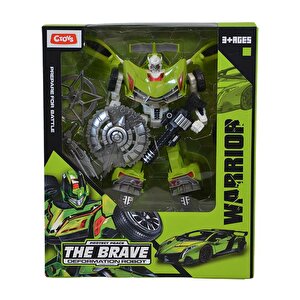s Warrıor The Brave Deformatıon Robot Yeşil Hf9389ab