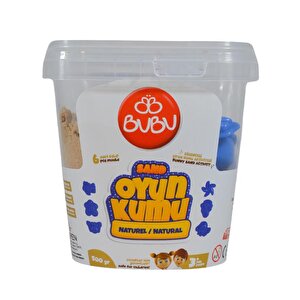 Bubu Kinetik Kum 500gr Naturel Ku0019