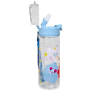 Xoxo Pipetli Mavi Plastik Matara 500 Ml K7592