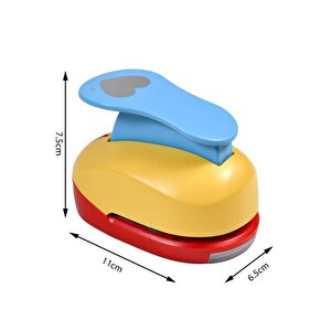 Şekilli Delgeç Kalp 5 Cm Km8820