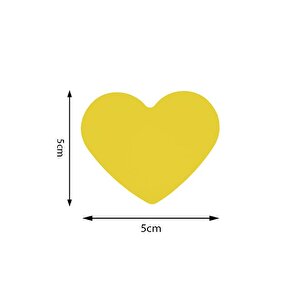 Kamei Şekilli Delgeç Kalp 5 Cm Km8820