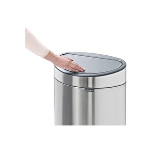 Matt Steel New Dokunmatik Çöp Kutusu 40 Lt.