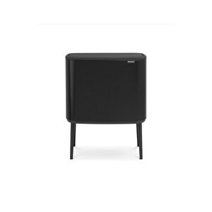 Bo Matt Black Dokunmatik Çöp Kutusu 36l
