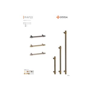 9722 Çekme Kolu Siyah Renk 19 Cm