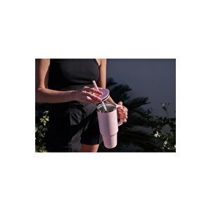 Flask Hf-tt32ps678 32oz 946ml Seyahat Bardagı Trıllıum