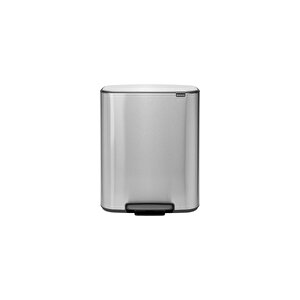 Bo Matt Steel Fpp Pedallı Çöp Kutusu 60l