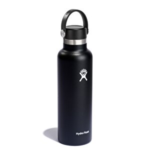 Flask Hf-s21sx001 621ml 21oz Genıs Flex Kapaklı Sıse Sıyah