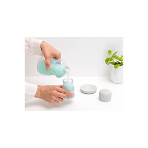 Lıght Grey Sabun Hazneli Bulaşık Fırçası