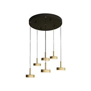 Voxlamp Led Avize Sarkıt Orlando 6*ø10 Cm 42 Watt