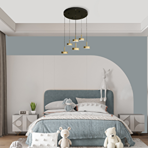 Voxlamp Led Avize Sarkıt Orlando 6*ø10 Cm 42 Watt