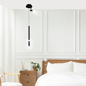 Yatak Başı Sarkıt Led Avize Eaves Max. 45 Cm 5 Watt