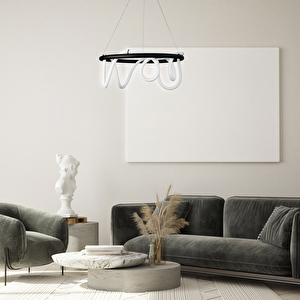 Voxlamp Candelbra Sarkıt Led Avize Ø60cm 49 Watt