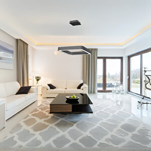 Voxlamp Krups Sarkıt Led Avize 60x60 Cm 48 Watt H:7