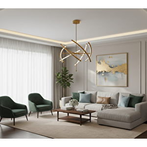 Led Avize Sarkıt Bush 45cm 49 Watt
