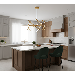 Led Avize Sarkıt Bush 45cm 49 Watt