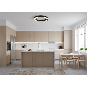 Voxlamp Cutring Plafonyer Lamba H:4 36 Watt 80 Cm