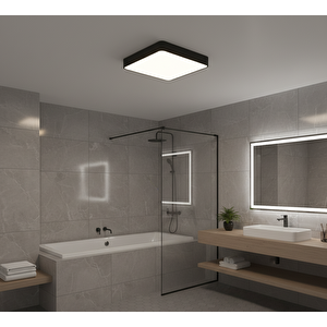 Voxlamp Quadratic Plafonyer 60x60 Cm H:10 48 Watt