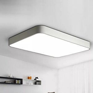 Voxlamp Qadratic Plafonyer 90x60 Cm H:10 80 Watt