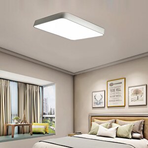 Voxlamp Qadratic Plafonyer 90x60 Cm H:10 80 Watt